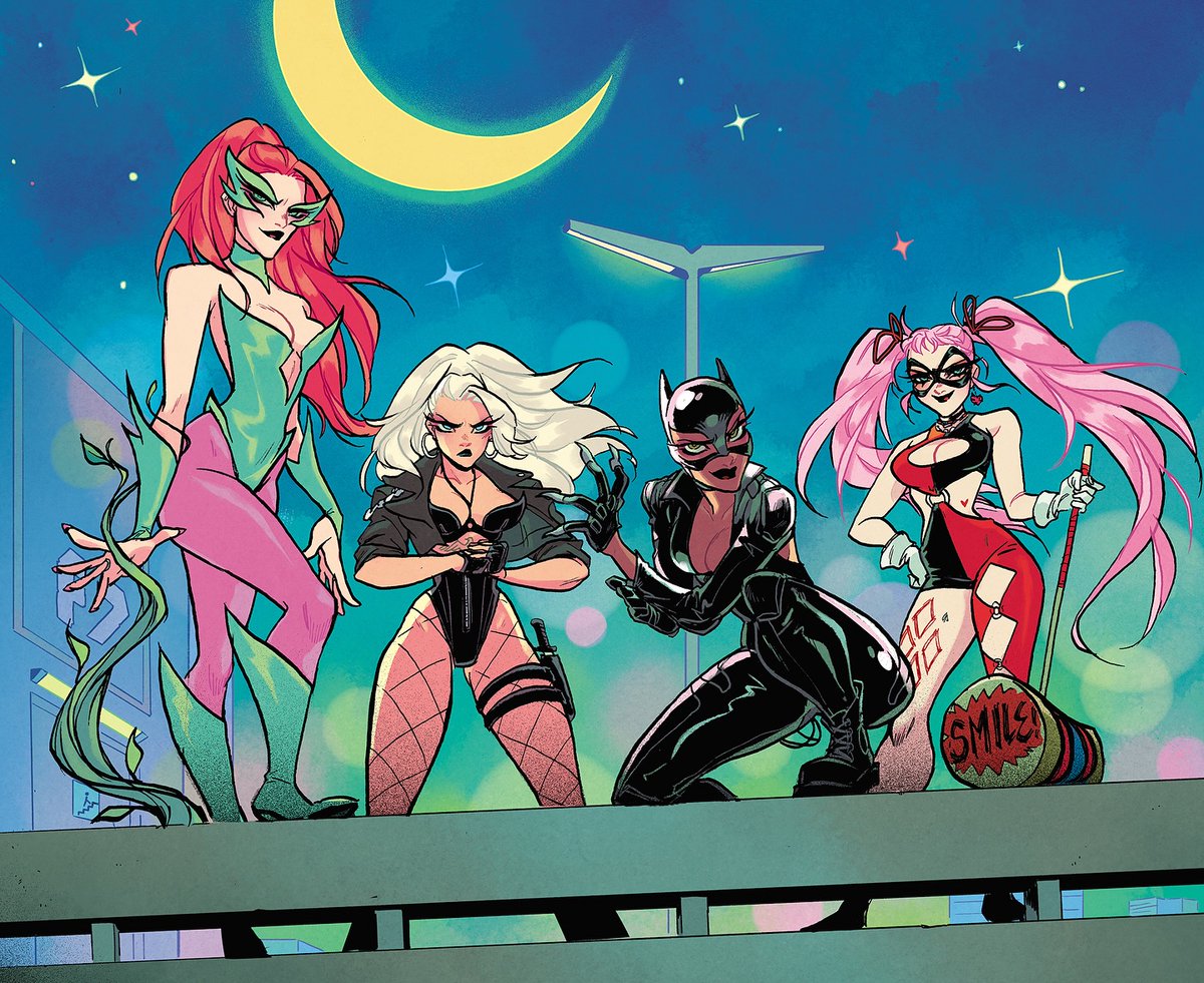 Gotham City Sirens and Black Canary Babs Tarr